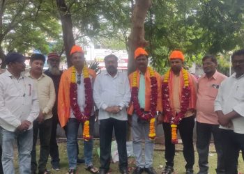 पत्रकार कृती समिती व अप्पाश्री मित्र परिवाराकडून भव्य सत्कार सोहळा उत्साहात संपन्न.