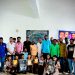 लोकशाहीर अण्णाभाऊ साठे जयंतीनिमित्त विद्यार्थ्यांना शालेय साहित्याचे वाटप.