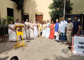 भारताचा ८० वा स्वातंत्र्य दिन मनपा मराठी केंद्र शाळा क्र. ९ येथे उत्साहात साजरा.