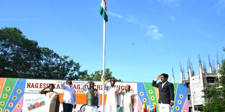 ऑर्किड स्कूलच्या विद्यार्थ्यांचा विलोभनीय संचलन आणि सांस्कृतिक आविष्कार!