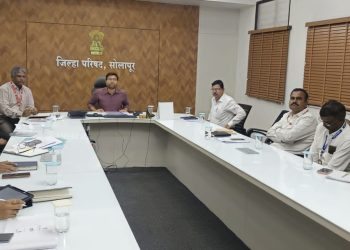 जिल्ह्यातील शैक्षणिक गुणवत्ता उंचावण्यासाठी सर्वांनी समन्वयाने काम करावे : मुख्य कार्यकारी अधिकारी कुशल जैन.