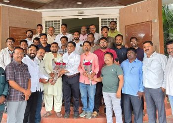 क्राइम पत्रकार संघाच्या अध्यक्षपदी विशाल भांगे यांची एकमताने निवड;तर खजिनदार रवी मस्के, सचिव परशुराम कोकणे.