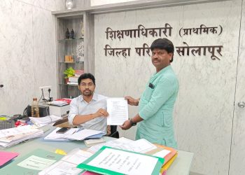 गांधी जयंतीपर्यंत कारवाई न झाल्यास जिल्हा परिषदेसमोर आत्मदहनाचा इशारा-महांतेश्वर कट्टीमनी सर 