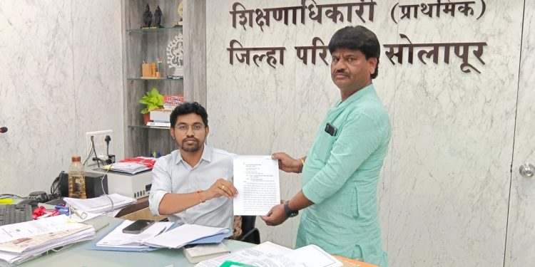 गांधी जयंतीपर्यंत कारवाई न झाल्यास जिल्हा परिषदेसमोर आत्मदहनाचा इशारा-महांतेश्वर कट्टीमनी सर