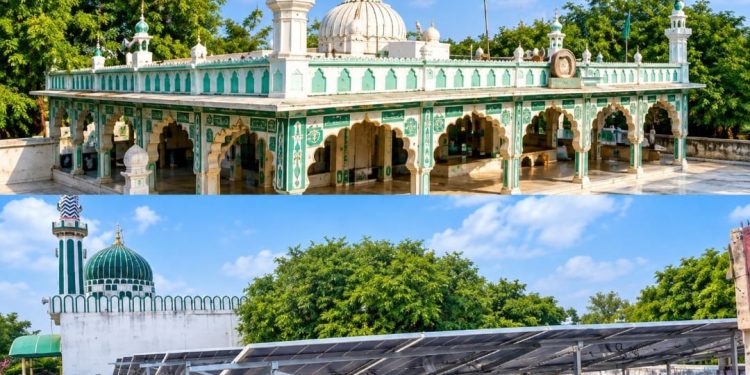 हैद्रा दर्ग्यासाठी अन्नछत्र मंडळाची २० किलोवॅट सौरऊर्जा भेट; वीजबिलाचा मोठा खर्च वाचणार; ऑक्टोबरच्या पहिल्या आठवड्यात लोकार्पण.