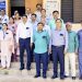 चंद्रपूरच्या लेखा अधिकाऱ्यांच्या कथित वादग्रस्त कामकाजाविरोधात सोलापूरच्या लेखा कर्मचाऱ्यांचे काळ्या फिती लावून आंदोलन.